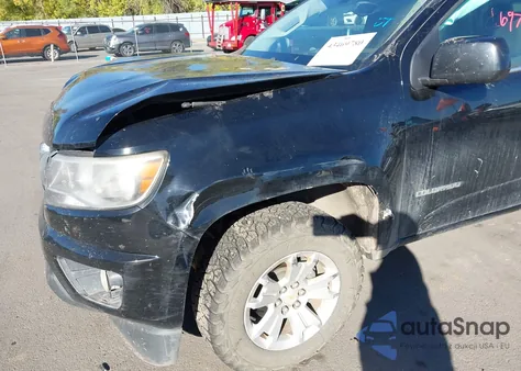 2016 Chevrolet Colorado Lt from USA, damaged, VIN 1GCGSCE33G1386625
